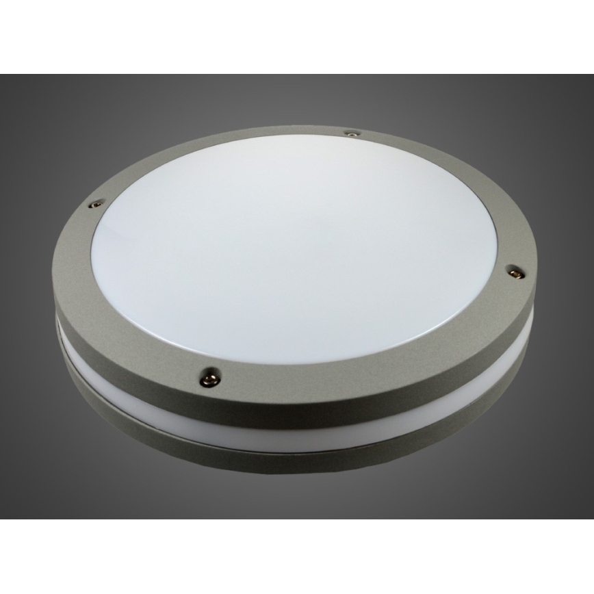 LED zunanja stenska svetilka JONAS LED/18W/230V IP54 siva