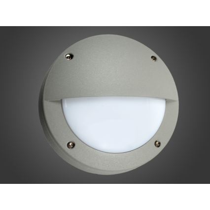 LED zunanja stenska svetilka JORDI LED/12W/230V IP54 siva