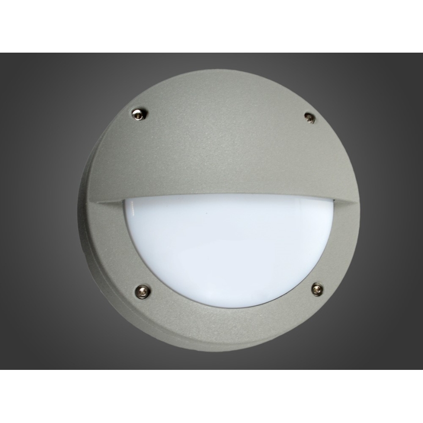 LED zunanja stenska svetilka JORDI LED/12W/230V IP54 siva