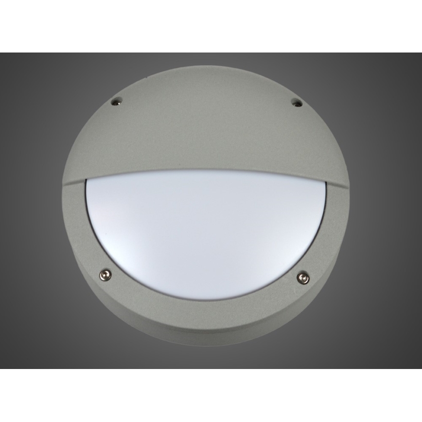 LED zunanja stenska svetilka JORDI LED/12W/230V IP54 siva