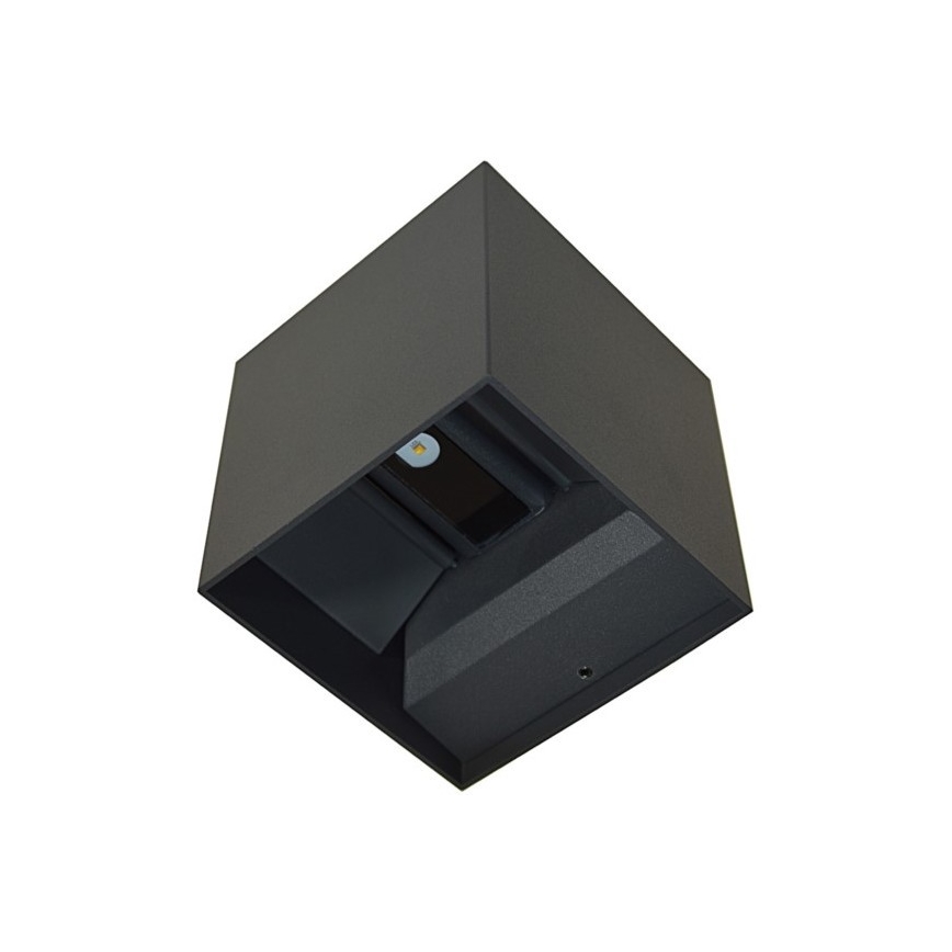 LED Zunanja stenska svetilka KREON 2xLED/3W/230V IP54 4000K antracit