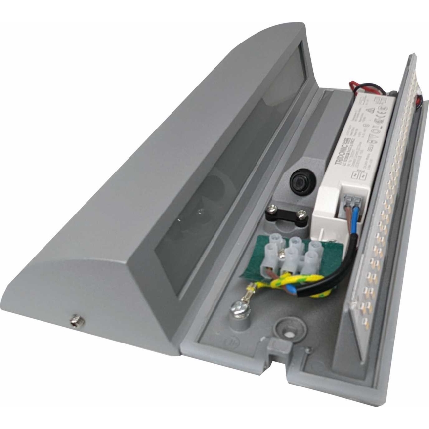 LED Zunanja stenska svetilka LED/10W/230V IP54