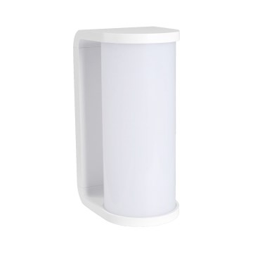 LED Zunanja stenska svetilka LED/12W/230V 3000/4200/6500K IP65 bela