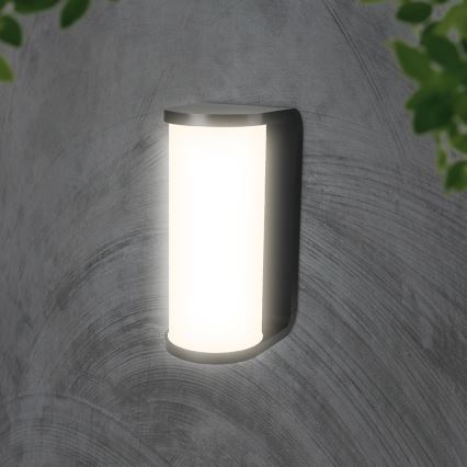 LED Zunanja stenska svetilka LED/12W/230V 3000/4200/6500K IP65 črna
