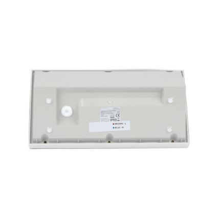 LED Zunanja stenska svetilka LED/12W/230V 3000K IP65 bela