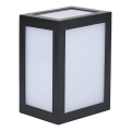 LED zunanja stenska svetilka LED/12W/230V 3000K IP65 črna