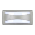 LED Zunanja stenska svetilka LED/12W/230V 3000K IP65