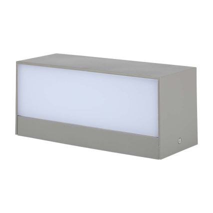 LED Zunanja stenska svetilka LED/12W/230V 3000K IP65