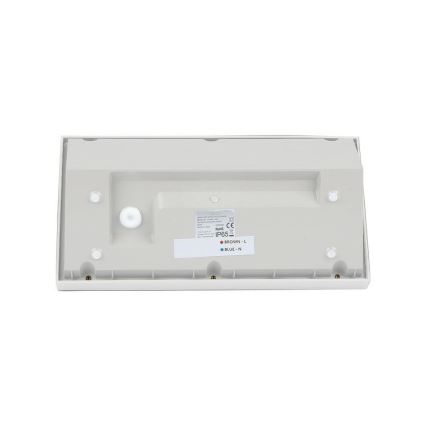 LED Zunanja stenska svetilka LED/12W/230V 4000K IP65 bela