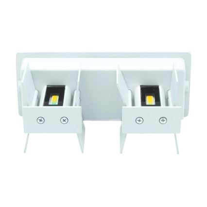 LED Zunanja stenska svetilka LED/12W/230V IP54 bela