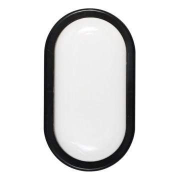 LED zunanja stenska svetilka LED/12W/230V IP54 črna