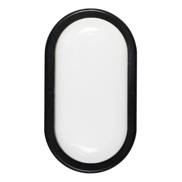 LED zunanja stenska svetilka LED/12W/230V IP54 črna