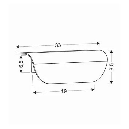 LED Zunanja stenska svetilka LED/12W/230V IP65 črna