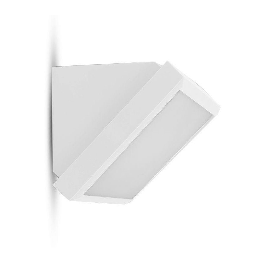 LED Zunanja stenska svetilka LED/20W/230V 3000K IP65 bela