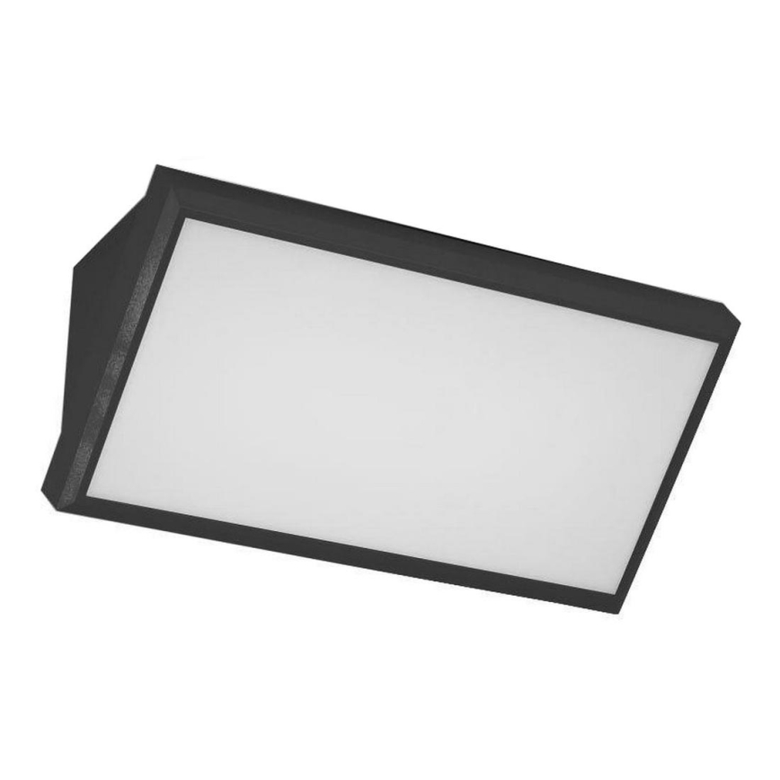 LED Zunanja stenska svetilka LED/20W/230V 3000K IP65 črna