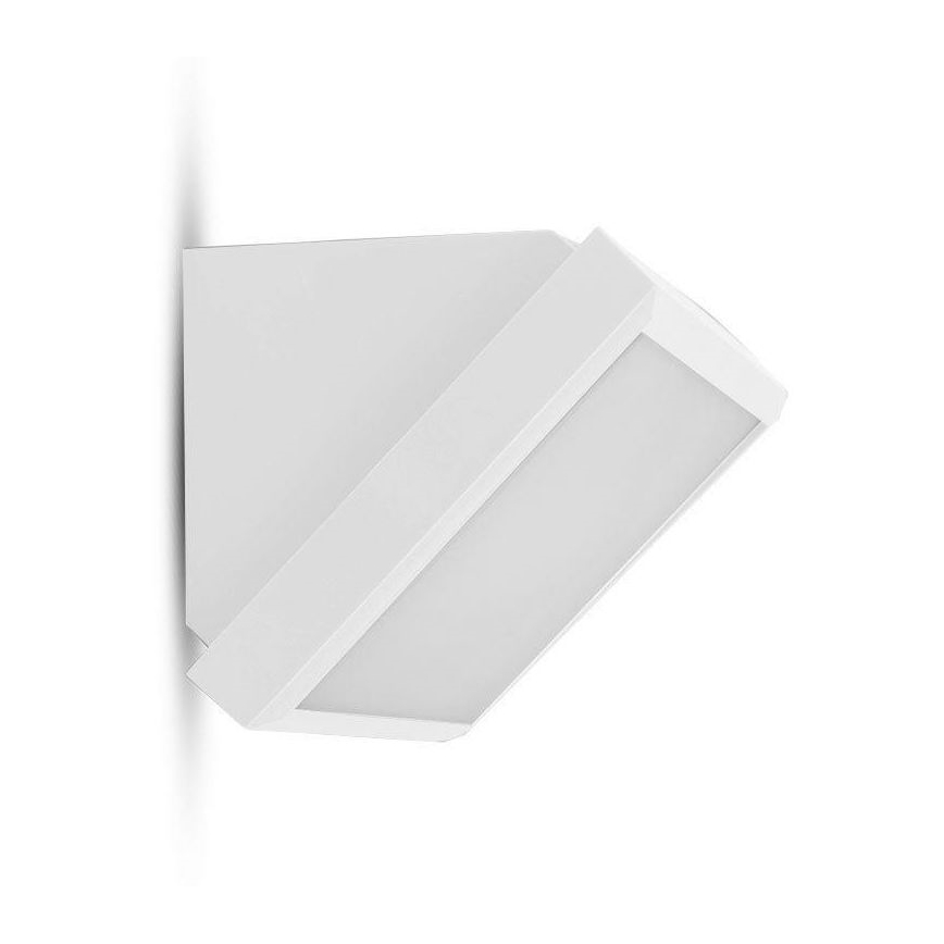 LED Zunanja stenska svetilka LED/20W/230V 4000K IP65 bela