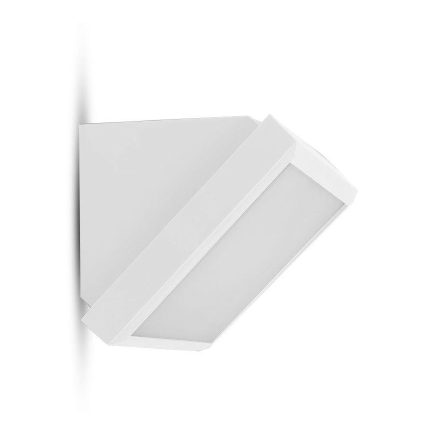 LED Zunanja stenska svetilka LED/20W/230V 6400K IP65 bela
