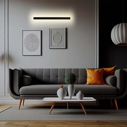 LED zunanja stenska svetilka LED/23W/230V 3000K IP65 141 cm antracit