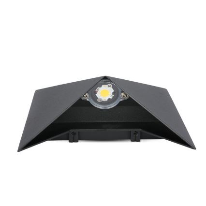 LED Zunanja stenska svetilka LED/5W/230V 3000K IP65 črna
