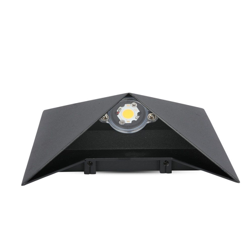 LED Zunanja stenska svetilka LED/5W/230V 3000K IP65 črna