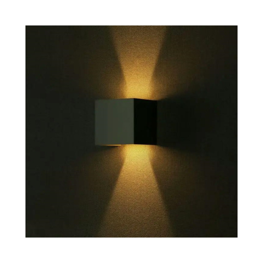 LED Zunanja stenska svetilka LED/5W/230V 3000K IP65 siva