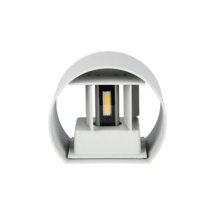 LED Zunanja stenska svetilka LED/6W/230V 3000K IP65 bela