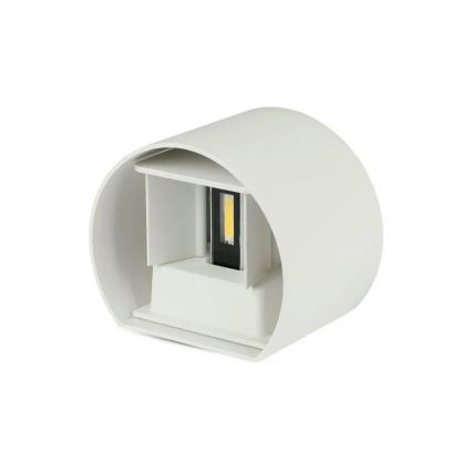 LED Zunanja stenska svetilka LED/6W/230V 3000K IP65 bela