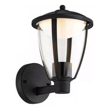 LED Zunanja stenska svetilka LED/6W/230V IP44 črna