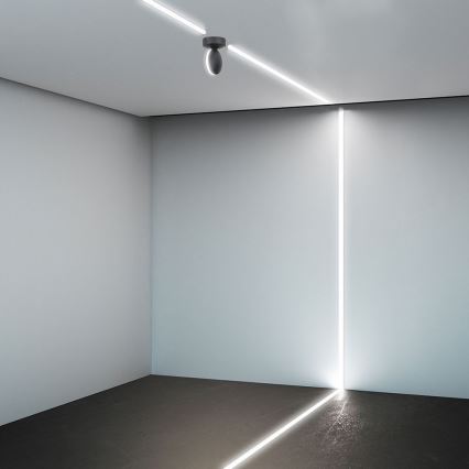 LED Zunanja stenska fleksibilna svetilka LED/7W/230V 4000K IP65 črna