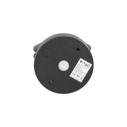 LED Zunanja stenska fleksibilna svetilka LED/7W/230V 4000K IP65 črna