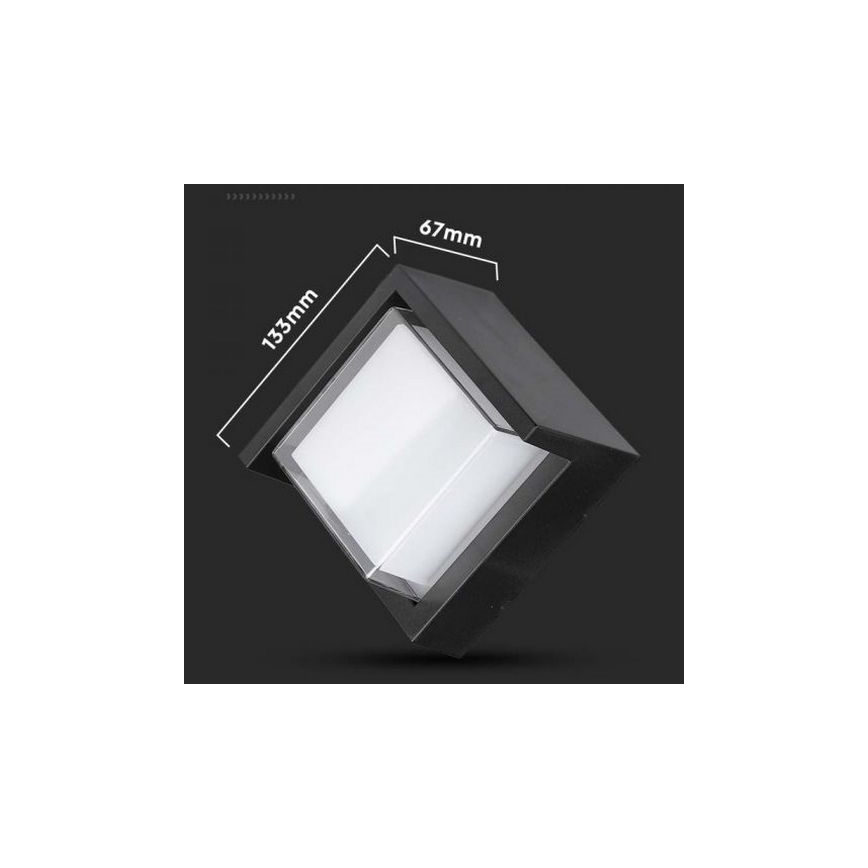 LED Zunanja stenska svetilka LED/7W/230V IP65