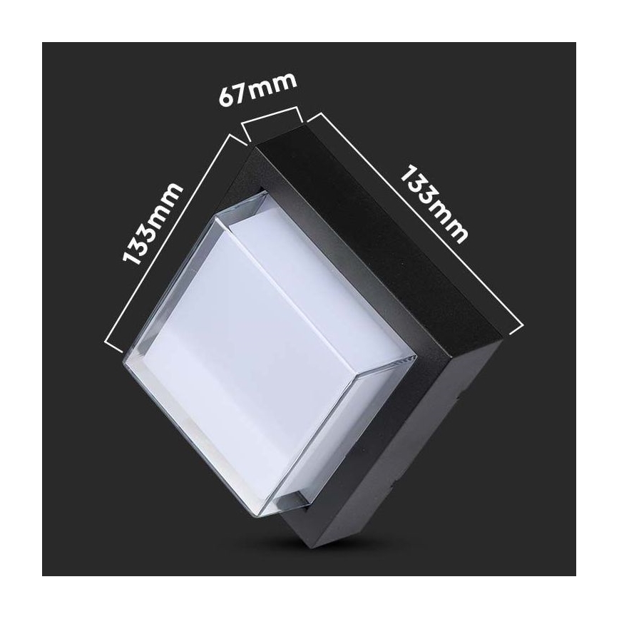 LED Zunanja stenska svetilka LED/7W/230V IP65