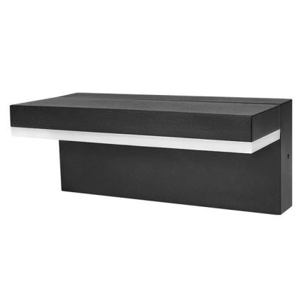 LED zunanja stenska svetilka LED/9W/230V 4000K IP44 črna
