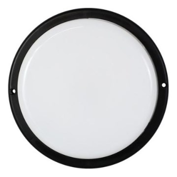 LED zunanja stenska svetilka LED/9W/230V IP54 črna