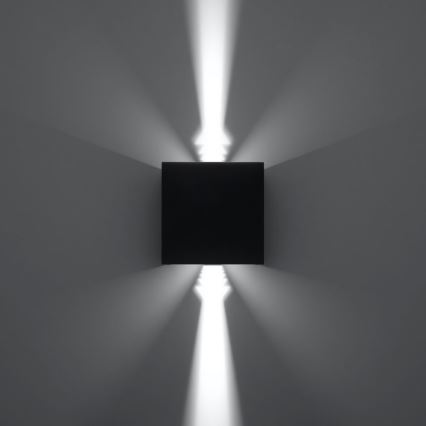 LED Zunanja stenska svetilka LUCA LED/6W/230V IP54