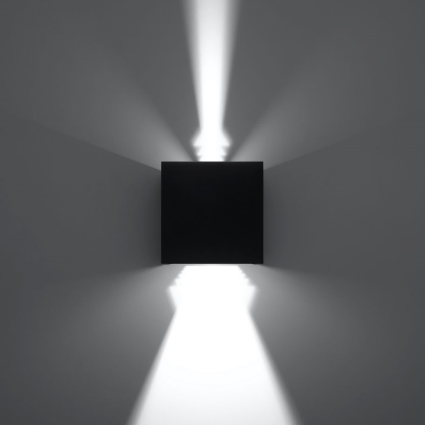 LED Zunanja stenska svetilka LUCA LED/6W/230V IP54