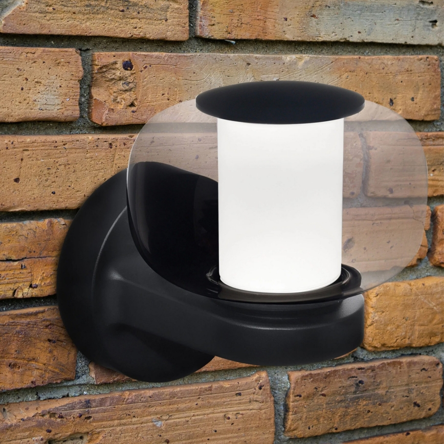 LED zunanja stenska svetilka MALAGA LED/12W/230V IP44 črna