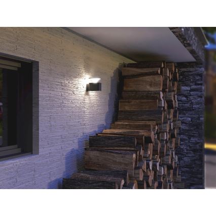 LED Zunanja stenska svetilka ORNELA LED/6W/230V 3000K IP54 antracit