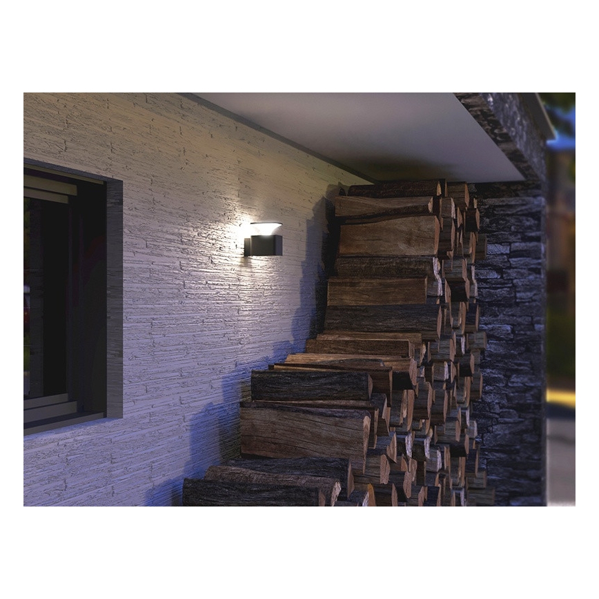 LED Zunanja stenska svetilka ORNELA LED/6W/230V 3000K IP54 antracit