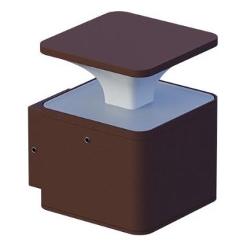 LED Zunanja stenska svetilka ORNELA LED/6W/230V 3000K IP54 rjava
