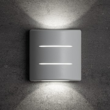 LED Zunanja stenska svetilka REFAZI LED/6W/230V IP54 bela