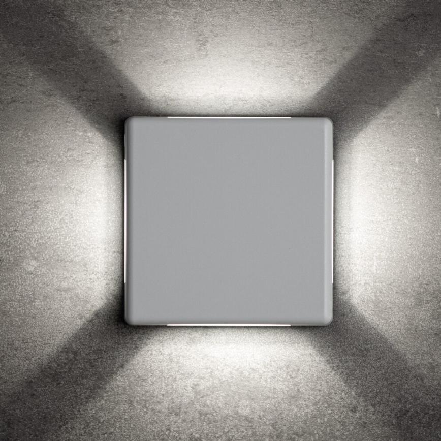 LED zunanja stenska svetilka REFAZI LED/6W/230V IP54 bela