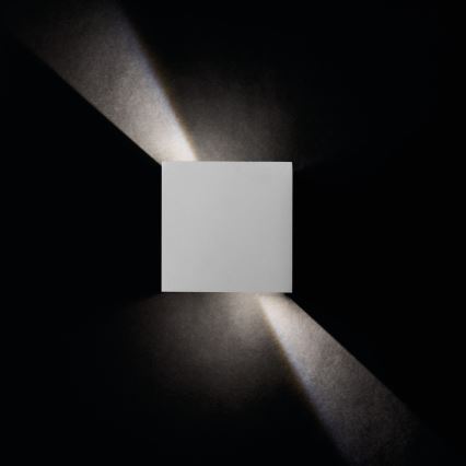 LED Zunanja stenska svetilka REKA LED/7W/230V IP54 bílá
