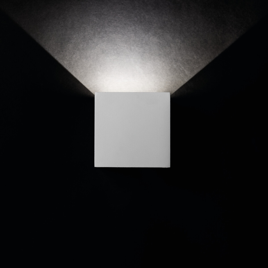 LED Zunanja stenska svetilka REKA LED/7W/230V IP54 bílá