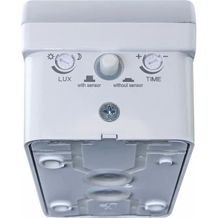 LED Dimmable zunanja stenska svetilka s senzorjem gibanja in sumraka LED/12/15/20W/230V IP65 bela