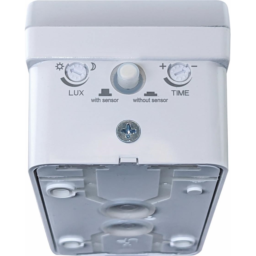 LED Dimmable zunanja stenska svetilka s senzorjem gibanja in sumraka LED/12/15/20W/230V IP65 bela
