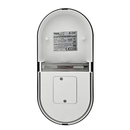 Zatemnjevalna LED zunanja stenska svetilka s senzorjem gibanja LED/12/15/18W/230V 3000K/4000K/6500K IP65 črna/bela