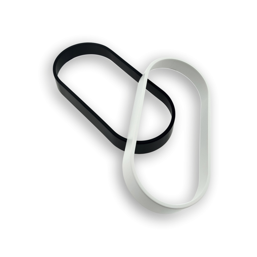 Zatemnjevalna LED zunanja stenska svetilka s senzorjem gibanja LED/12/15/18W/230V 3000K/4000K/6500K IP65 črna/bela