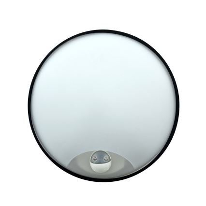 LED zatemnjevalna zunanja stenska svetilka s senzorjem gibanja LED/15/18/20W/230V 3000K/4000K/6500K IP65 črna/bela