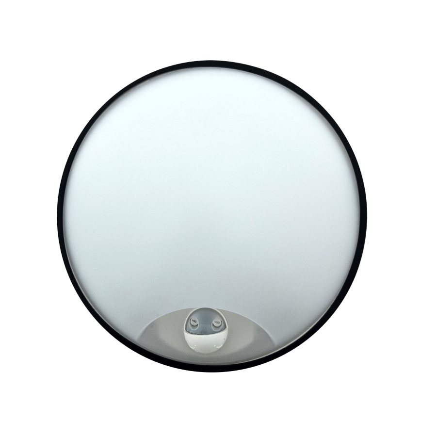 LED zatemnjevalna zunanja stenska svetilka s senzorjem gibanja LED/15/18/20W/230V 3000K/4000K/6500K IP65 črna/bela